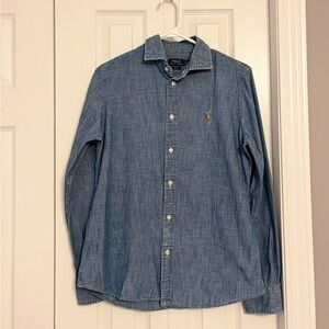 Denim Polo Ralph Lauren Button-Up Shirt